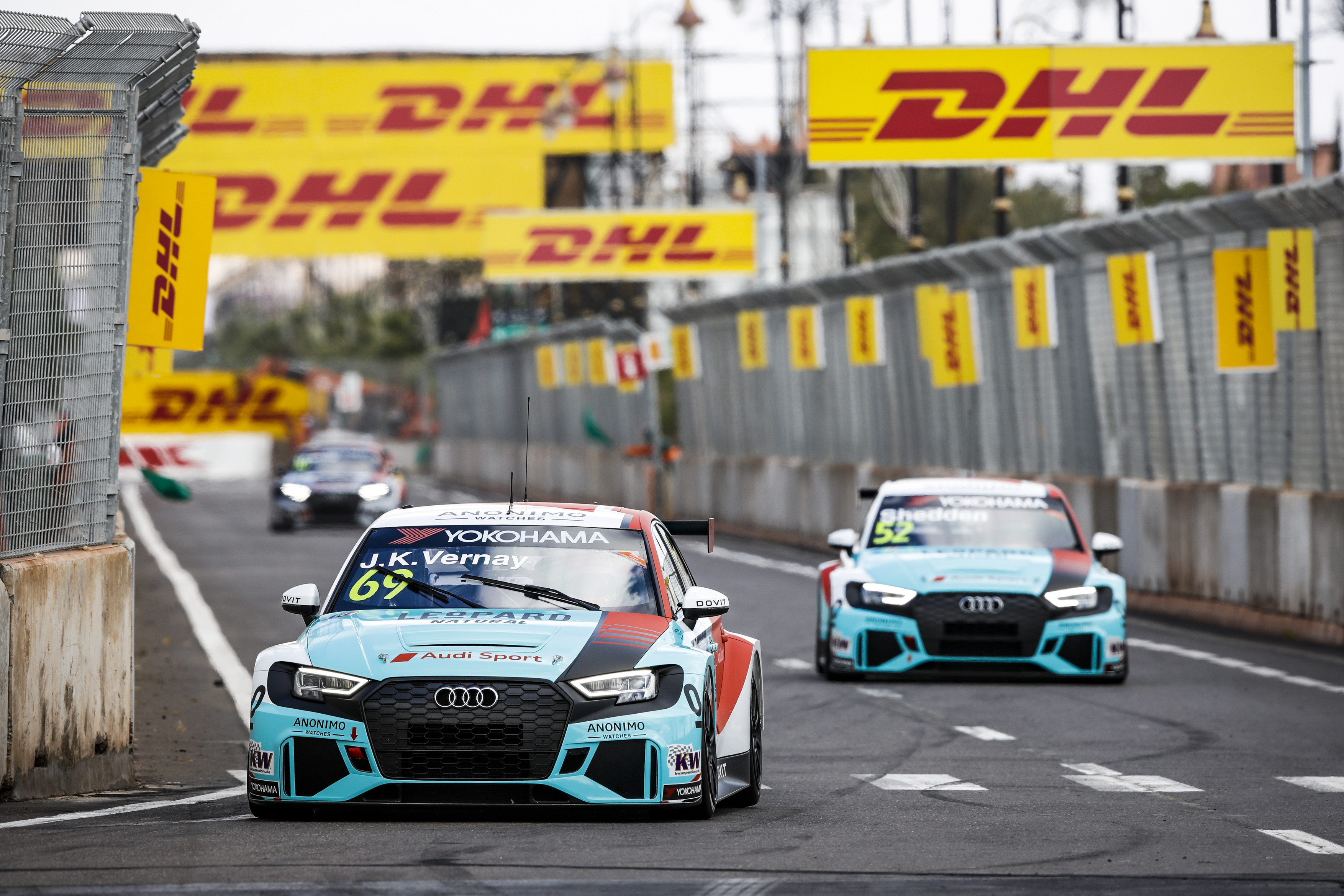 WRT Leopard Racing Team Audi Sport shows its potential in WTCR