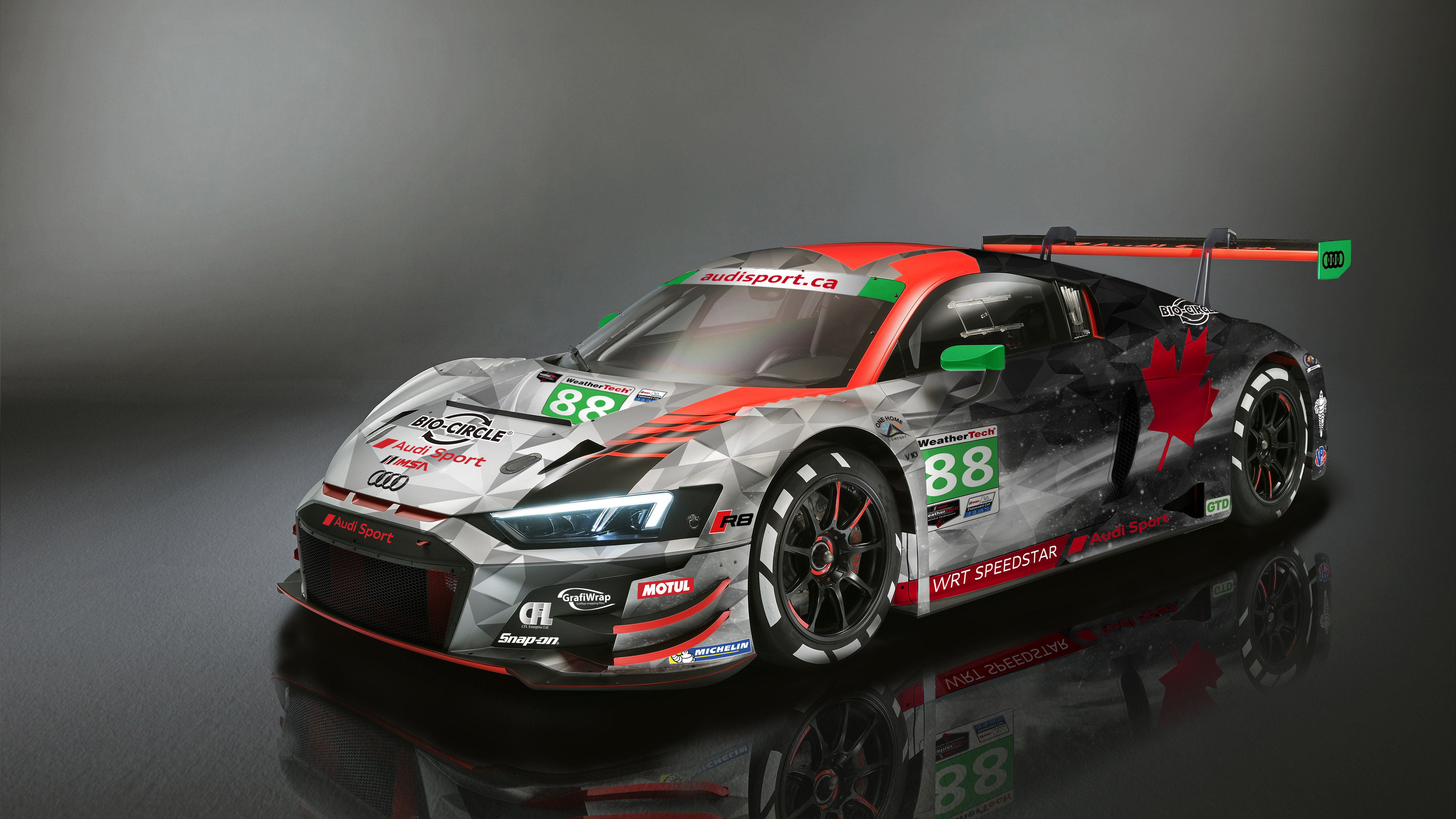 日本格安アウディ R8 LMS GT3 WRTスピードスター アウディスポーツ #88 デイトナ24時間 2019 レーシングカー